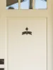 DRAGONFLY CAST IRON DOOR KNOCKER