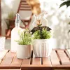 WELCOME RABBIT CAST IRON GARDEN STAKE