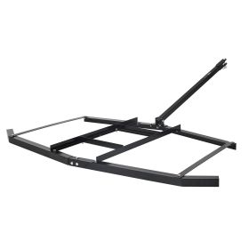 Drag Harrow 74' Width Tow Behind Drag Harrow Steel Gravel Grader ATV UTV (Option: Black)
